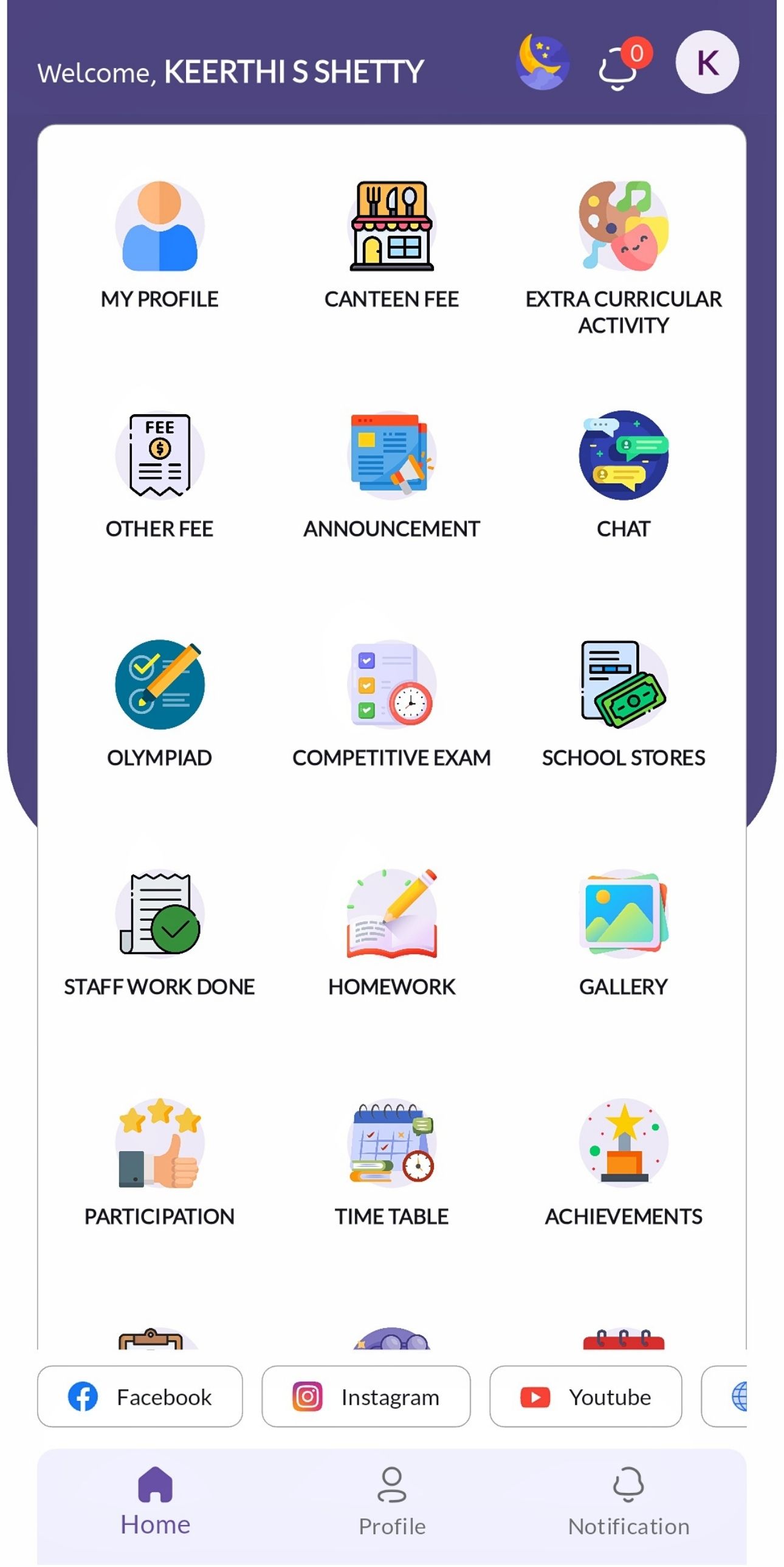 Student & Parent App